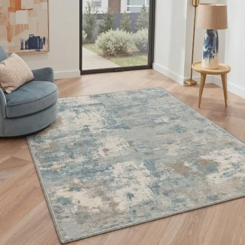 BEIMO 8X10 Area Rug for Living Room, Modern Abstract Soft Washable Non Slip