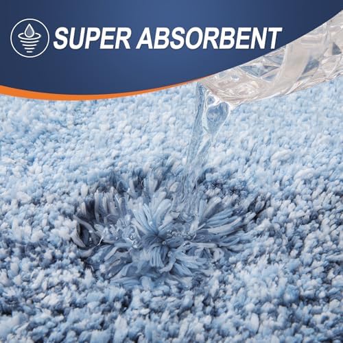 OLANLY Bathroom Runner Rug 70x24, Extra Soft Absorbent Microfiber Bath Rugs