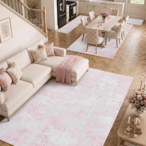 6x9 Area Rugs Washable Modern Abstract Living Room Bedroom Rug