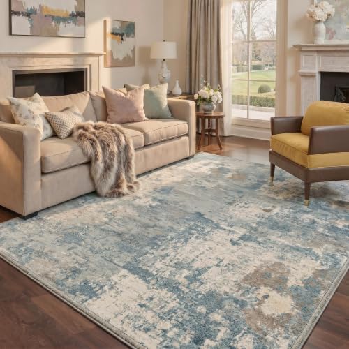 BEIMO 8X10 Area Rug for Living Room, Modern Abstract Soft Washable Non Slip