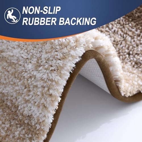 OLANLY Bathroom Rugs Mat 36x24, Extra Soft Absorbent Microfiber Bath Rugs