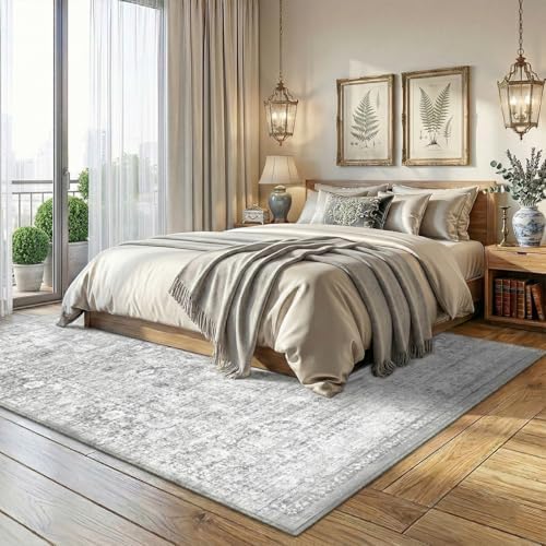 Homemate Washable Rug 5x7 Area Rugs - Vintage Rugs for Living Room