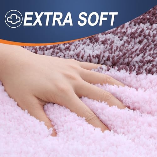 OLANLY Bathroom Rugs Mat 36x24, Extra Soft Absorbent Microfiber Bath Rugs