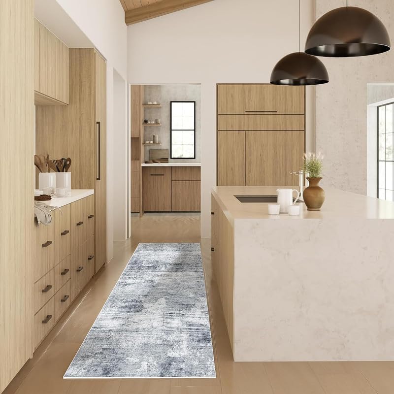 Washable Kitchen Rugs Runners for Hallways: 2x10 Carpet Runner Rug Non Slip